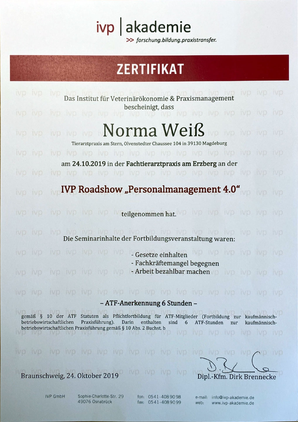 Tierarztpraxis Am Stern In Magdeburg Norma Weiss